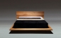 Preview: orig. MOOD Zeitloses Design Bett aus Massivholz